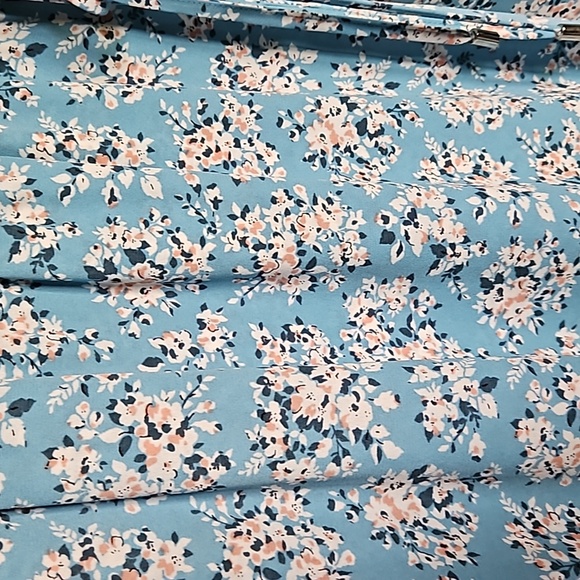 DR2 Blue Floral Summer Dress - Picture 3 of 7